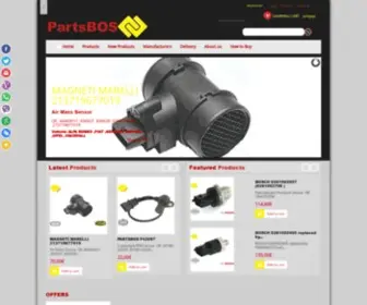 Partsbos.com(Parts BOS) Screenshot
