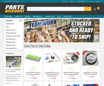 Partsdiscount.com(FREE Shipping Appliance Parts) Screenshot