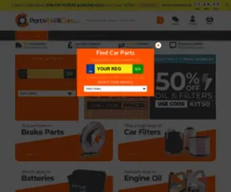 Partsforallcars.com(Parts for All Cars) Screenshot