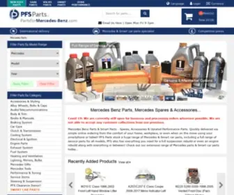 Partsformercedes-Benz.com(Mercedes Parts) Screenshot