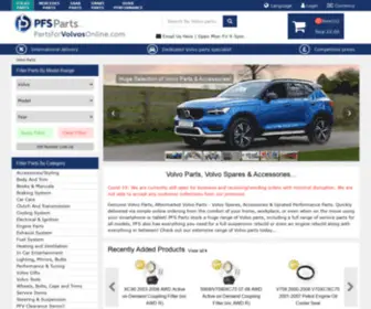 Partsforvolvosonline.com(Volvo Parts) Screenshot