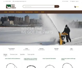 Partslawnmower.com(Parts Lawn Mower) Screenshot