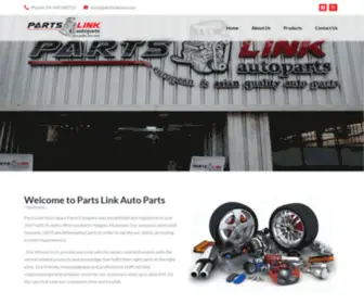 Partslinkmm.com(European & Asia Quality Auto Parts Distribution) Screenshot