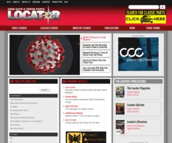 Partslocator.com(The Locator Magazine) Screenshot