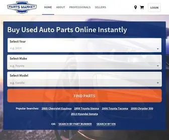Partsmarket.com(Buy & Sell Used Car Parts) Screenshot