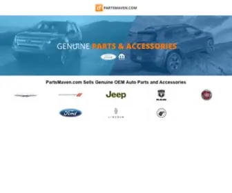 Partsmaven.com(Genuine OEM Auto Parts) Screenshot