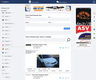 Partsonline.com.au(Buy Auto Parts Online in Australia) Screenshot