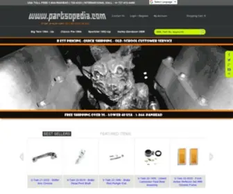 Partsopedia.com(1-844-Panhead) Screenshot