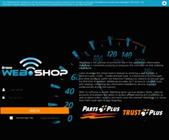 Partsplusportal.com(WebShop) Screenshot