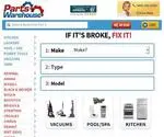 Partswarehouse.com Screenshot