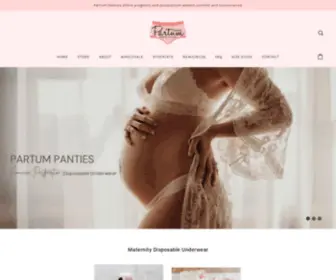 Partumpanties.com.au(We aim to provide women with a product) Screenshot