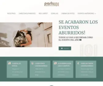 Party-101.com(Quinceañeras y bodas) Screenshot