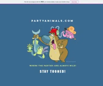 Partyanimals.com(PARTYANIMALS) Screenshot