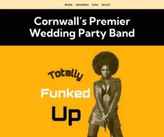 Partybandincornwall.co.uk(Weddings And Parties) Screenshot