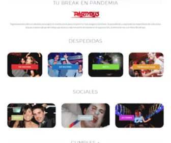 Partybus.com.ar(Una maquina de entretenimiento) Screenshot