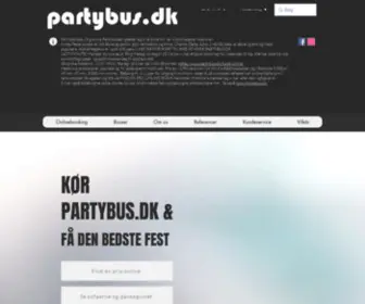 Partybus.dk(Hjem) Screenshot