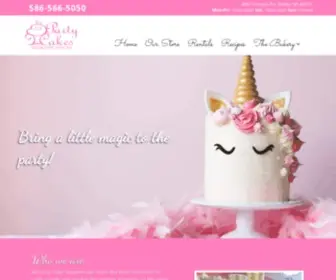 Partycakesupplies.com(Party Cakes & Decorating Supplies) Screenshot