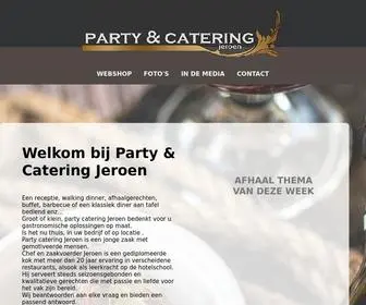 Partycateringjeroen.be(partycateringjeroen) Screenshot