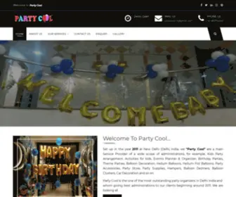 Partycool.in(Best Kids Party Arrangement Service Provider In Kalkaji) Screenshot