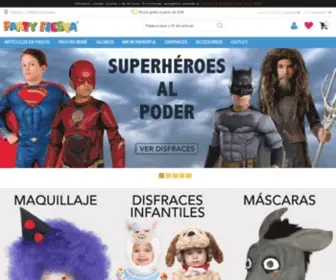 Partyfiesta.com(Disfraces y artículos para todas tus fiestas) Screenshot