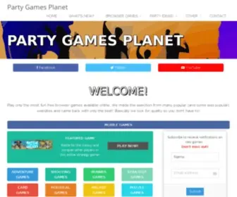 Partygamesplanet.com(Partygamesplanet) Screenshot