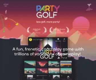 Partygolfgame.com(Party Golf) Screenshot