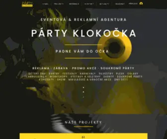 Partyklokocka.cz(Párty) Screenshot