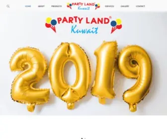 Partyland.com.kw(Where fun parties begin) Screenshot