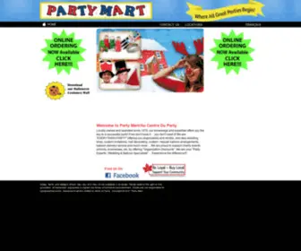 Partymart.ca(Party Mart) Screenshot