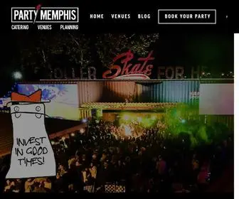 Partymemphis.com(PARTY MEMPHIS) Screenshot