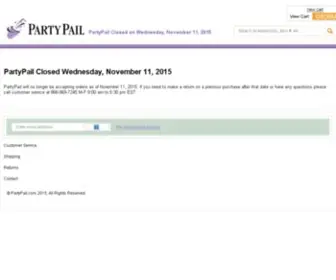 Partypail.com(Party Pail) Screenshot