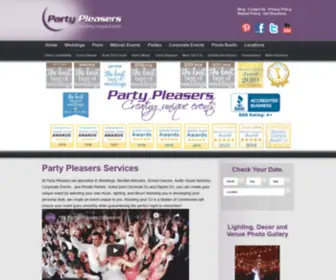 Partypleasersservices.com(Wedding decor) Screenshot