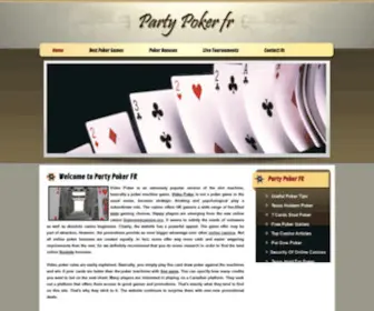 Partypokerfr.net Screenshot