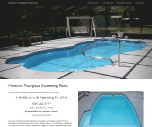 Partypools.com(Fiberglass) Screenshot