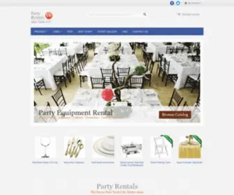 Partyrentals.us(Party Equipment Rental) Screenshot