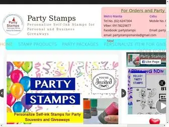 Partystamps.com(Partystamps) Screenshot