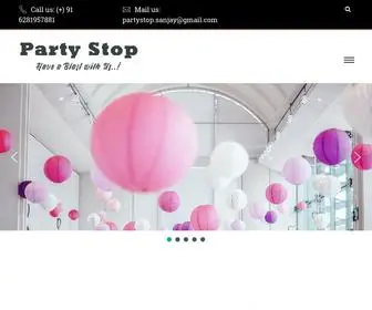 Partystop.in(Event Agency in Hyderabad) Screenshot