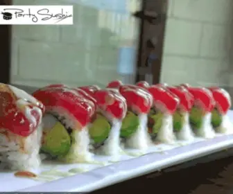 Partysushi.us(Party Sushi) Screenshot