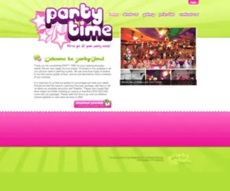 Partytimephilippines.com Screenshot