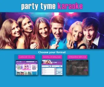 Partytyme.net(The service) Screenshot