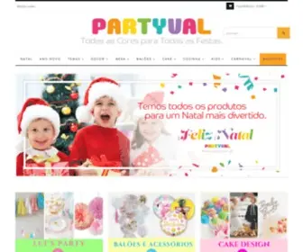 Partyval.com.pt(Loja Online de Artigos para Festa e Cake Design) Screenshot