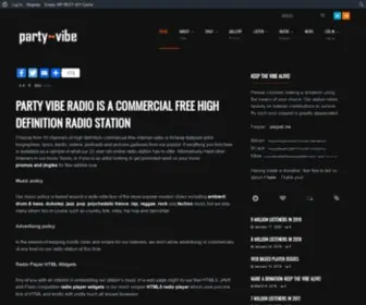 Partyvibe.com(Party Vibe) Screenshot