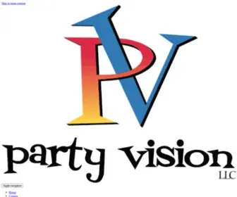 Partyvision.com(Party Vision) Screenshot