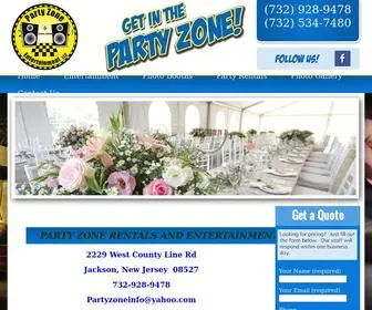 Partyzonenj.com(Partyzonenj) Screenshot