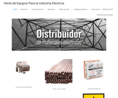 Paruroperu.com(Materiales Electricos en Lima) Screenshot