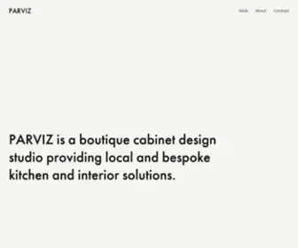 Parviz.ca(Kitchen Cabinets) Screenshot