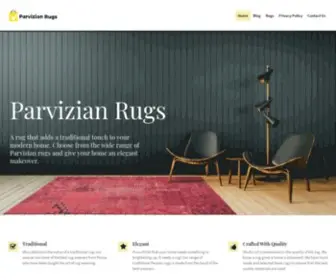 Parvizianrugs.com(Parvizian Rugs) Screenshot