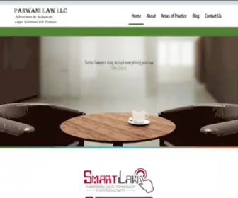 Parwanilaw.com.sg(Legal Solutions For Friends) Screenshot