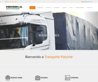 Parymar.com.ar(Córdoba) Screenshot