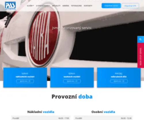 Pas-Zabreh.cz(PAS Zábřeh) Screenshot